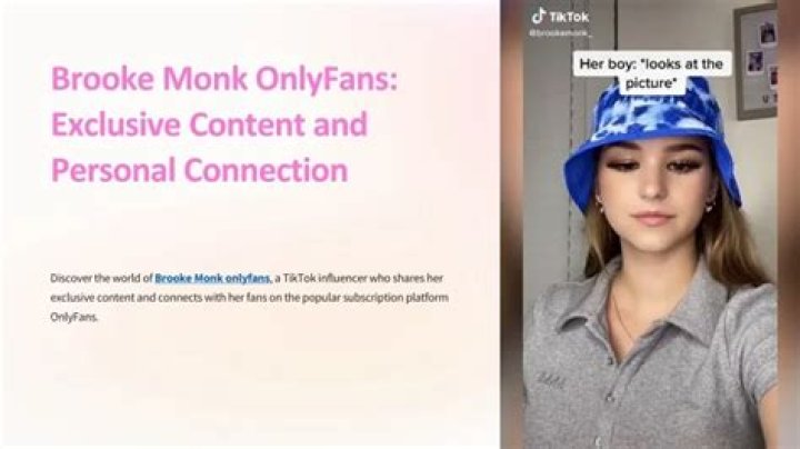 Brooke Monk OnlyFans Leak: Controversies And Public Reaction