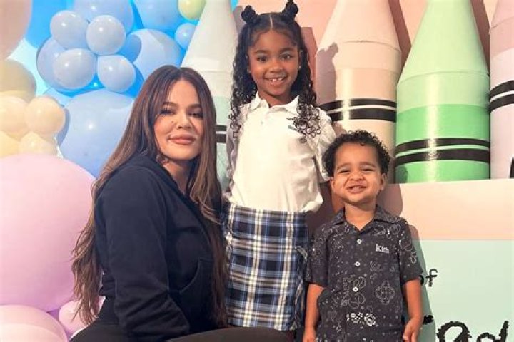 Khloe Kardashian Shares Sweet New Pics With Daughter True and Son Tatum