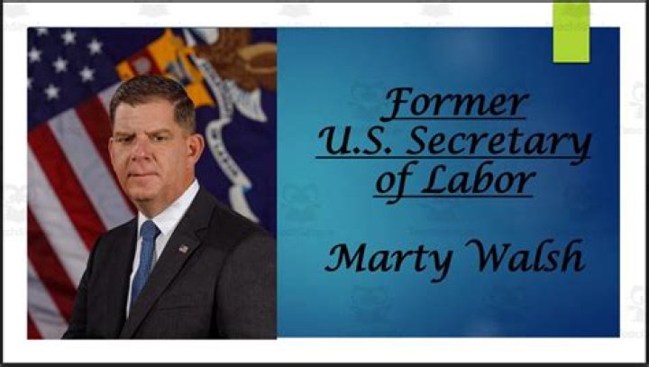 Labor Secretary Marty Walsh Has a Net Worth of $500,000