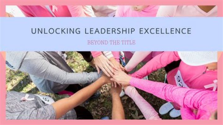 Unlocking Leadership, Excellence, and Teamwork